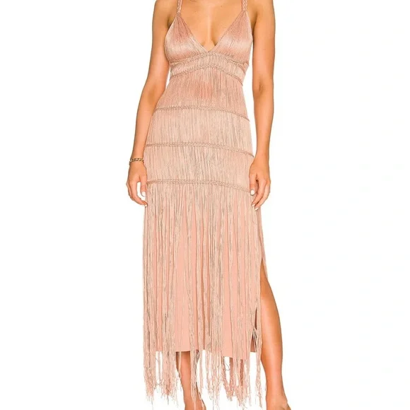 jonathan simkhai dress Arianne Mesh Maxi Dress